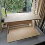Adjustable Standing Desk Converter / Wooden Desk Riser (Birch Plywood) Image 7