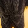 Women's Top Navy Plisse Size 16 Image 3