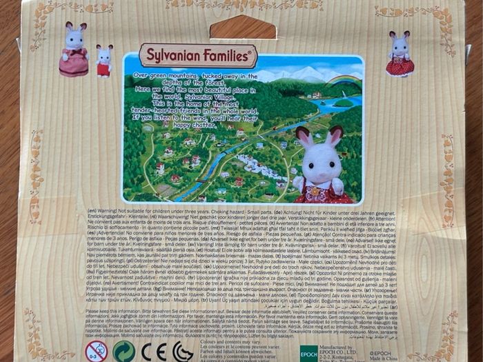 Sylvanian Families Friesian Cow Family 5618