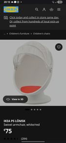 Kids Swivel Egg Chair