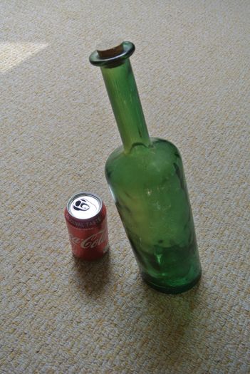 Very Large Leaning Bottle - Very Unusual & Rare