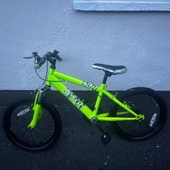 Kids Bike (Green/Yellow)