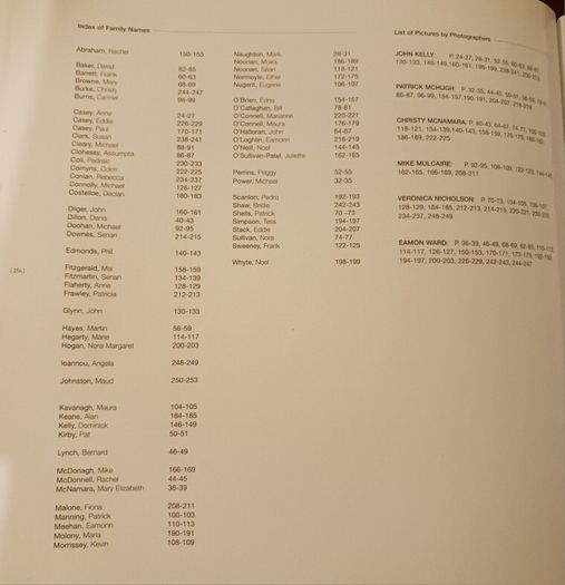 The Scattering/Images of Emigrants from an Irish County/2000