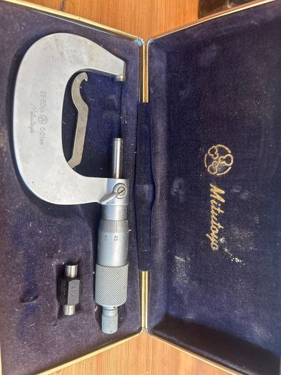Machinist Precision Micrometer Job Lot (0-100mm) - Mitutoyo & Toolquip