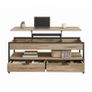 Height-Adjustable Lift-Top Coffee Table XL  with Storage 120 cm Industrial Design Image 7