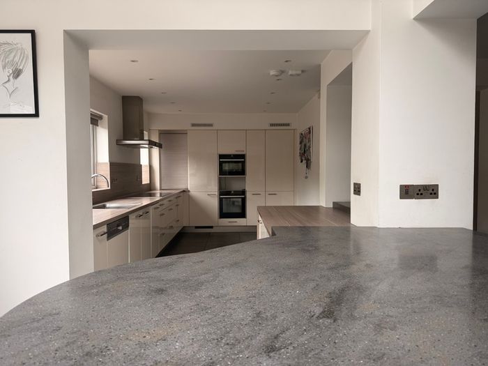 Premium high-gloss fitted kitchen