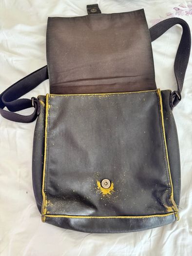 Etam grunge messenger bag