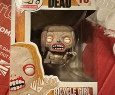 Funko Bicycle Girl 16 The Walking Dead Vaulted