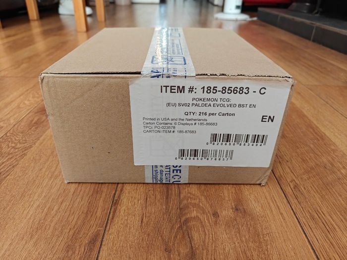 Paldea Evolved Booster Box Case - Pokemon