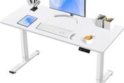 SALE Electric Standing Desk Height Adjustable Standing Desk 100 x 60 cm, Stand Up Desk for Kids and Adults, Sit Stand Desk Adjustable Height Desk for Home Office (FREE SHIPPING)