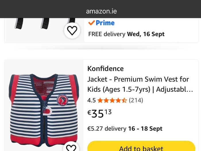 Konfidence Swim Vest
