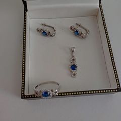925 sterling silver jewelry set