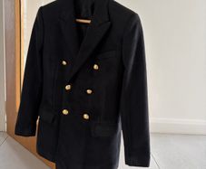 Celine classic jacket in diagonal wool