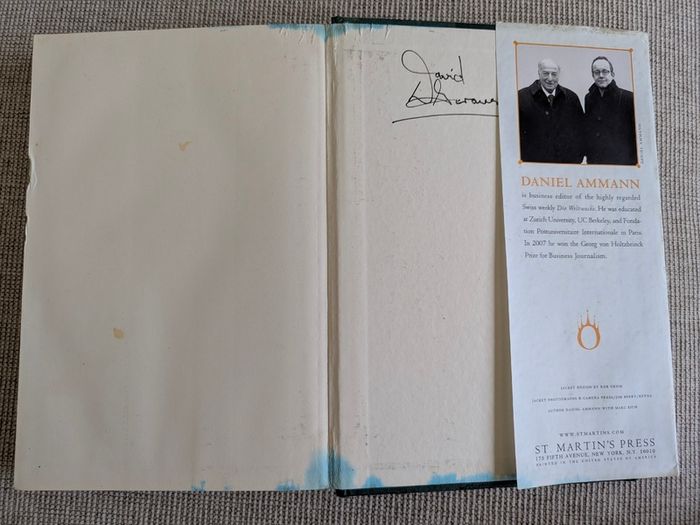 The King of Oil - Marc Rich Biography - Daniel Ammann - 2009 First Edition