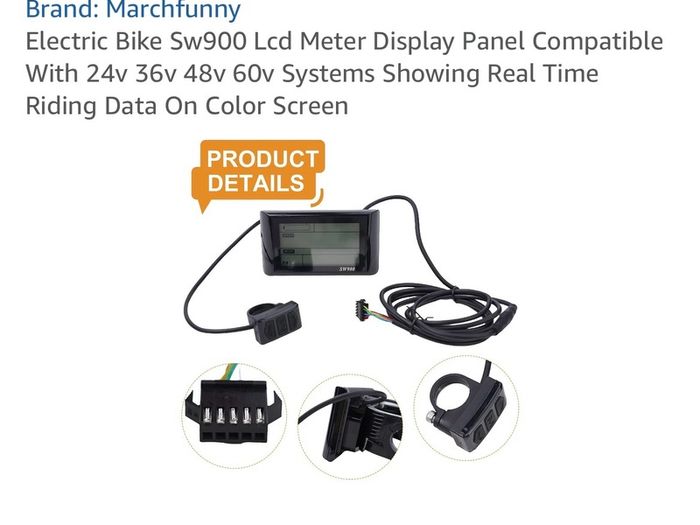 Brand New SW900 electric bike display screen