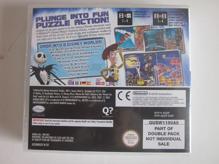 Nintendo DS Metoes Disney Magic