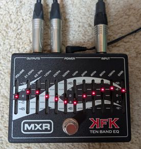 Upgraded MXR Kerry King 10 band EQ
