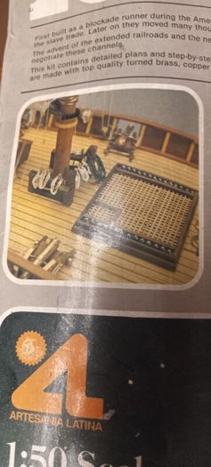 Antique Harvey 1847 Baltimore Clipper Model ship kit