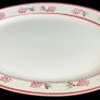 Pristine Vintage 2ft Ceramic Oval Serving Platter Image 4