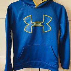 Under Armour cold gear blue hoodie Kids Med