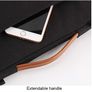 DOMISO Premium 13.3 Inch Laptop Sleeve Cover, Waterproof Shockproof Notebook Sleeve Case Image 4