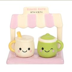 Kawaii Latte Salt and Pepper Shakers