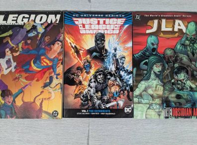 Justice League Graphic novels DC (3)