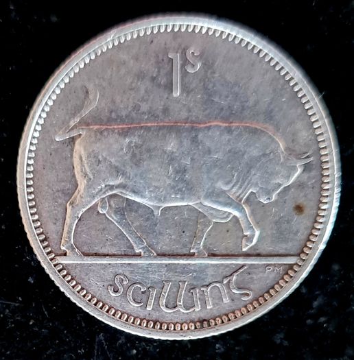Ireland 1928 Silver Shilling Coin