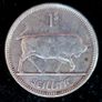 Ireland 1928 Silver Shilling Coin Image 4