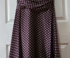 Coast halterneck dress - size 10 - polka dots
