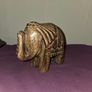 Carved Wooden Elephant figure Image 2