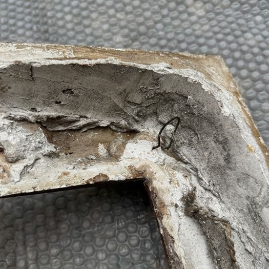 Antique wood / decorative plasterwork frame