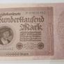 1923 German 100,000 mark consecutive pair in uncirculated condition Image 4