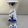 Hand painted Delft bluecolour mini vase Image 2