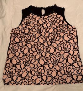 Dressy Top Size 16 Floral lace effect in perfect condition