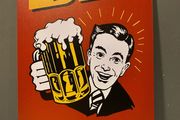Beer Tin Metal sign