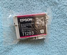 Epson T1283 Magenta Ink Cartridge - New in sealed packaging