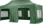 Garden Pop Up Gazebo Steel 40mm Hex 3m x 6m