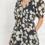 BNWT - Gallery V-Neck Floral Midi Dress UK10 Image 3