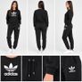 Adidas Black Tracksuit Set  Sweatshirt & Joggers Image 2