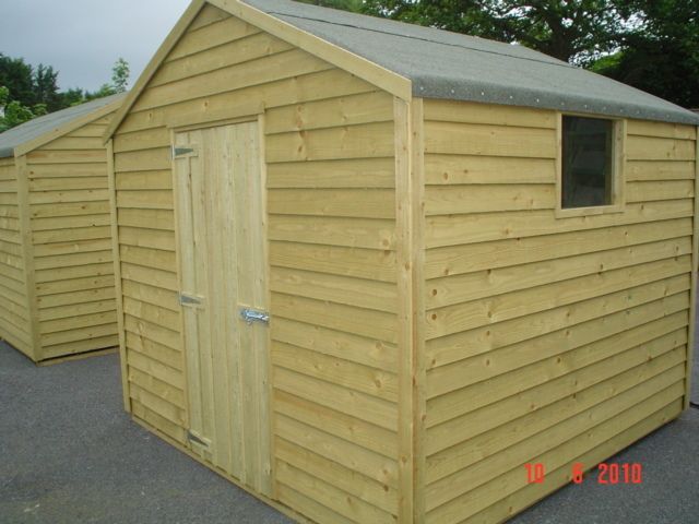 8ft x 10ft Budget Garden Shed