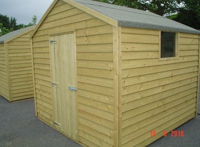 8ft x 10ft Budget Garden Shed