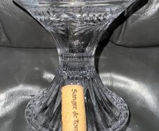 Galway 24% LEAD CRYSTAL Reversible Candle Holder