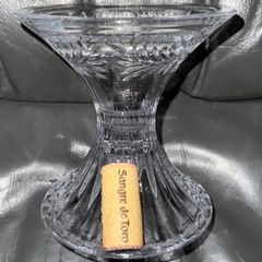 Galway 24% LEAD CRYSTAL Reversible Candle Holder