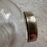 Antique elegant Edwardian style silver collared cut glass vase Image 9