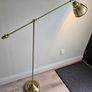 Ikea BAROMETER floor/reading lamp, brass-colour Image 4