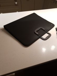 A3 Presentation Folder and Free Pack of A4 Application Folders - Portfolio Zip Around Black Case with Handle and shoulder strap.- Brand New