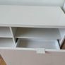 BYS TV bench, high-gloss white, 160x42x45 cm Image 3