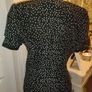 Vintage Raul Blanco Saks fifth Avenue NYC 80s 90s polkadot monochrome blouse Image 2