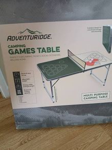 New Camping Game Table
